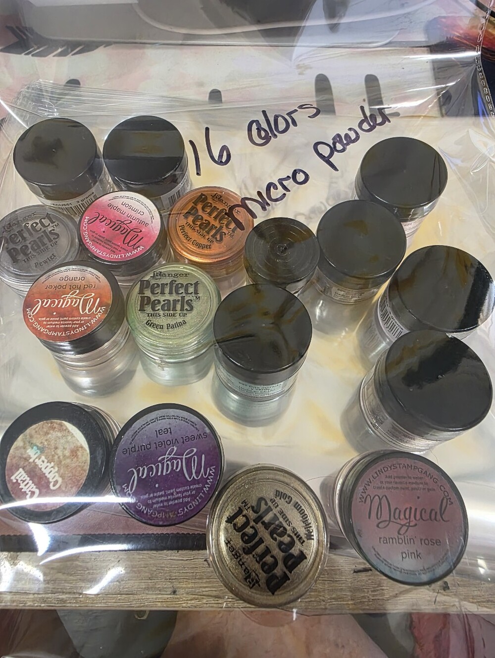 16 Perfect Pearls & Magical Mica Pigments